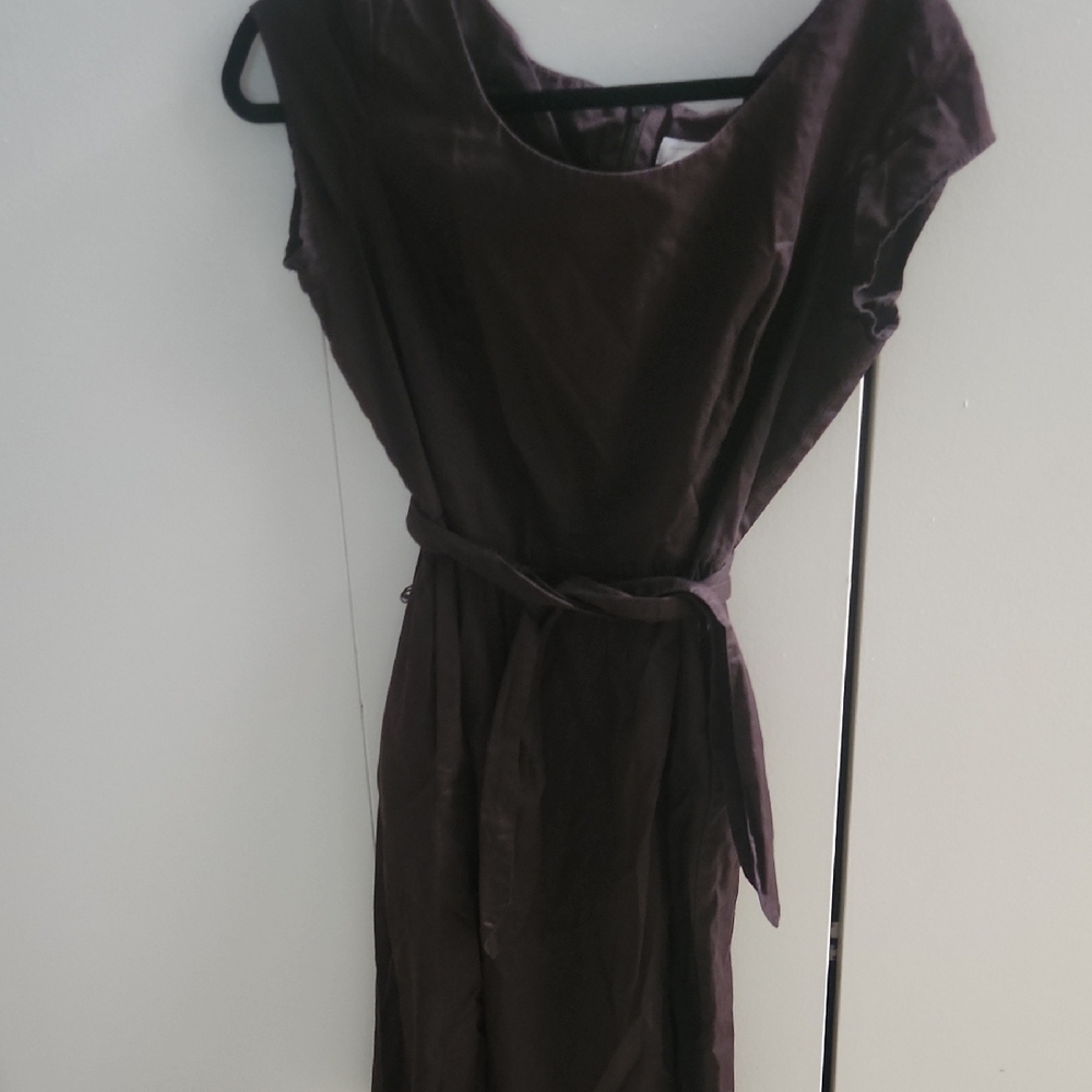 Isaac Mizrahi Black Sheath Midi Dress with Cap Sleeves